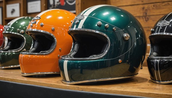 Présentation des casques de moto vintage et de leur popularité